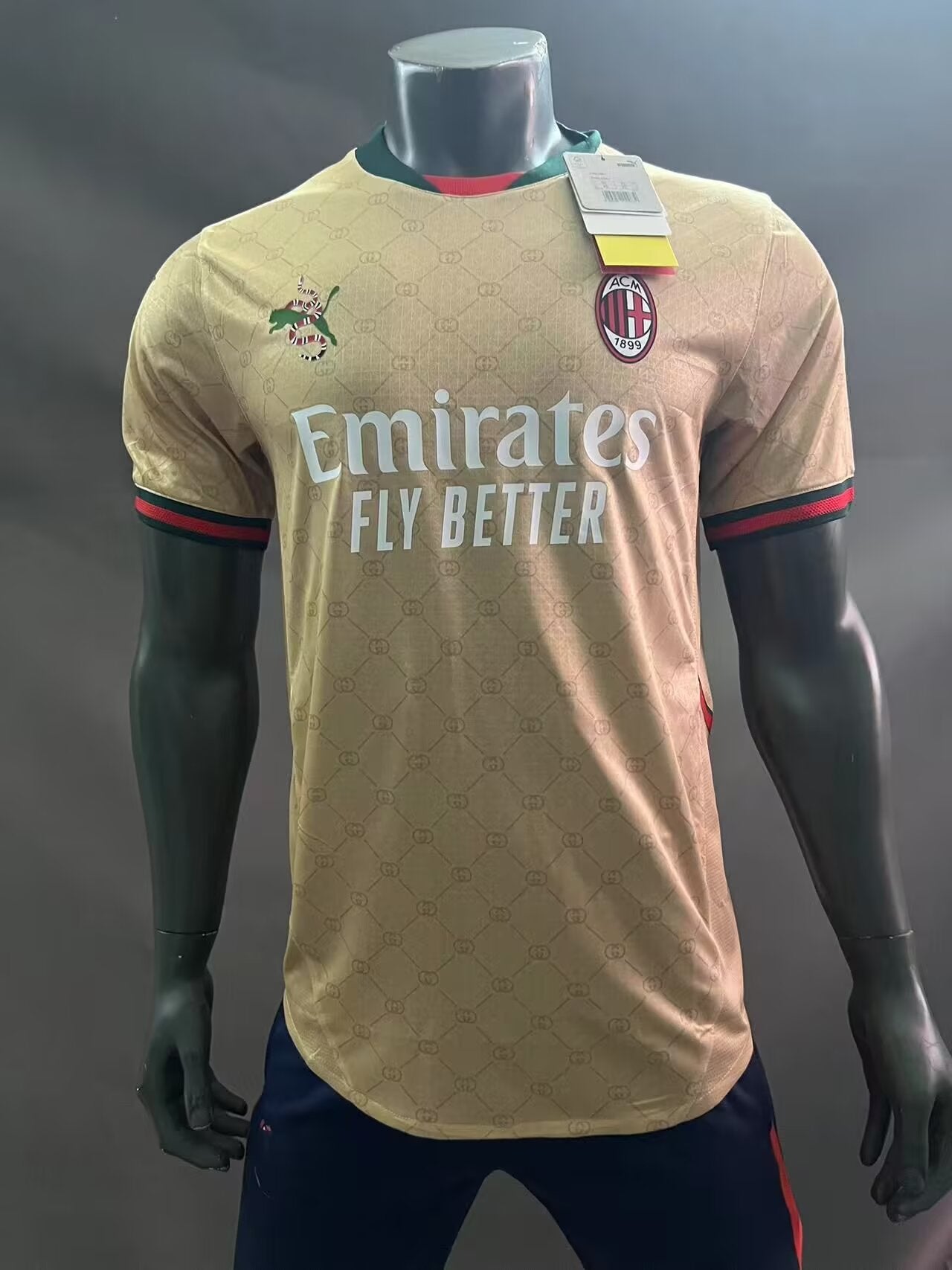 AC Milan 2024-25 Gucci Special Edition Kit Player Version