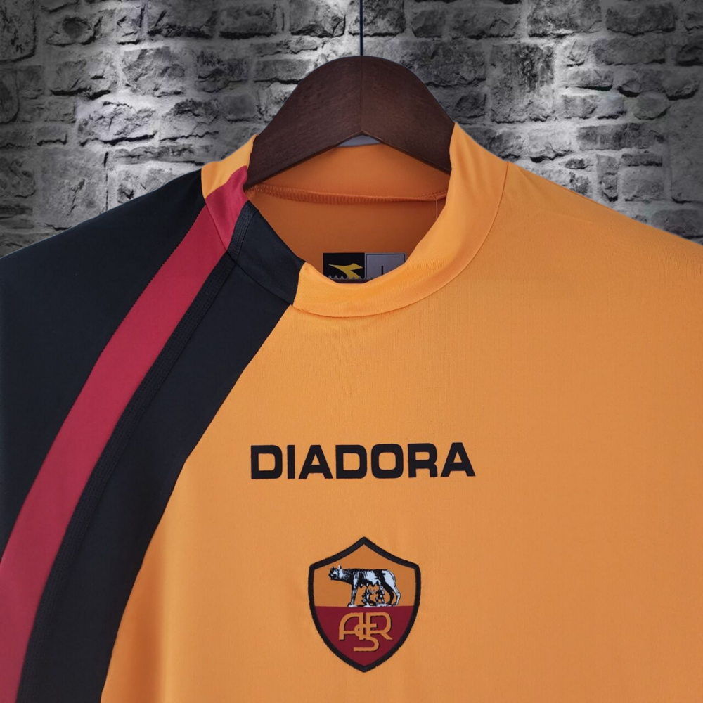 Long Sleeved Retro Roma 05/06 Third Kit
