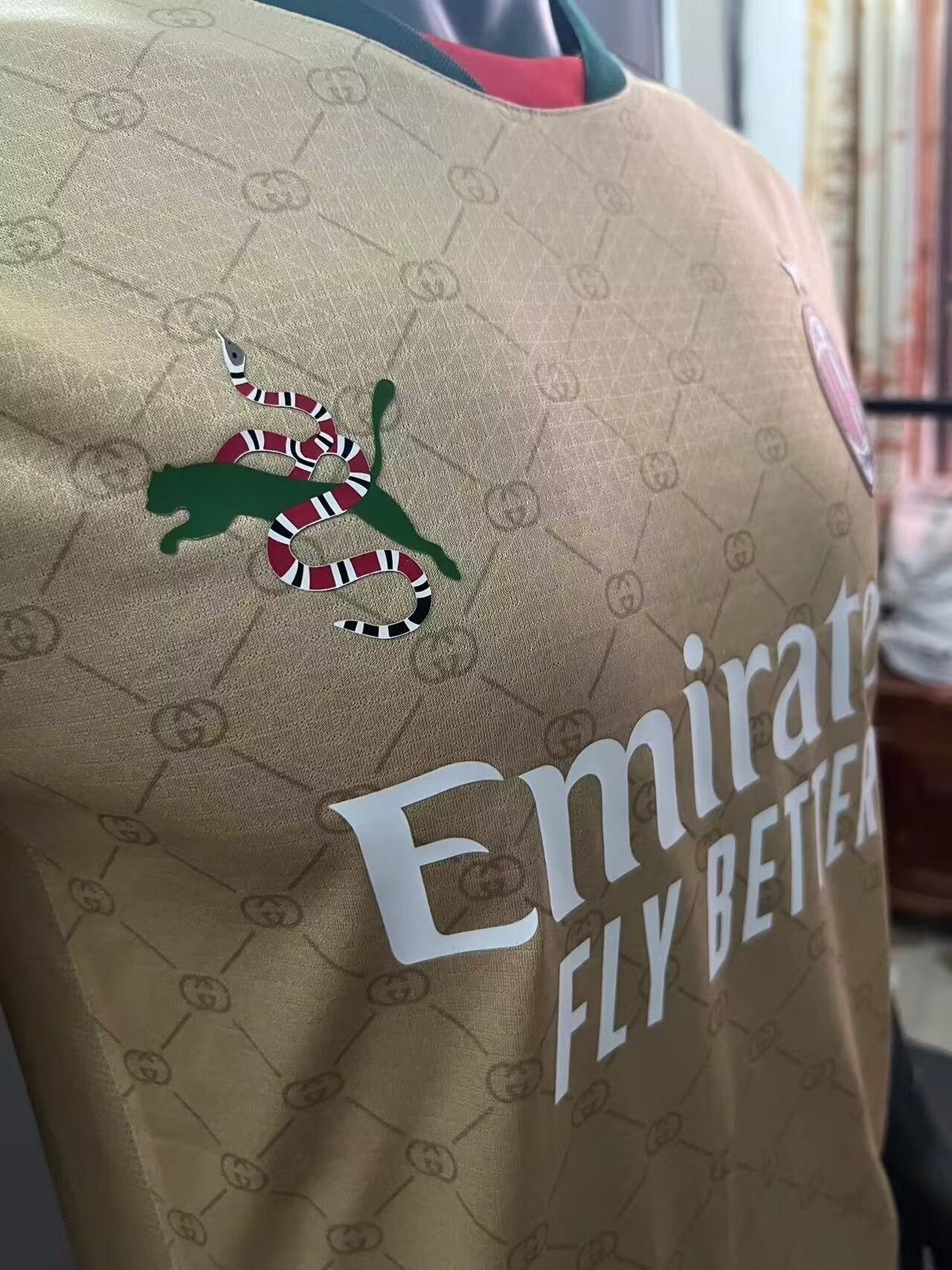 AC Milan 2024-25 Gucci Special Edition Kit Player Version