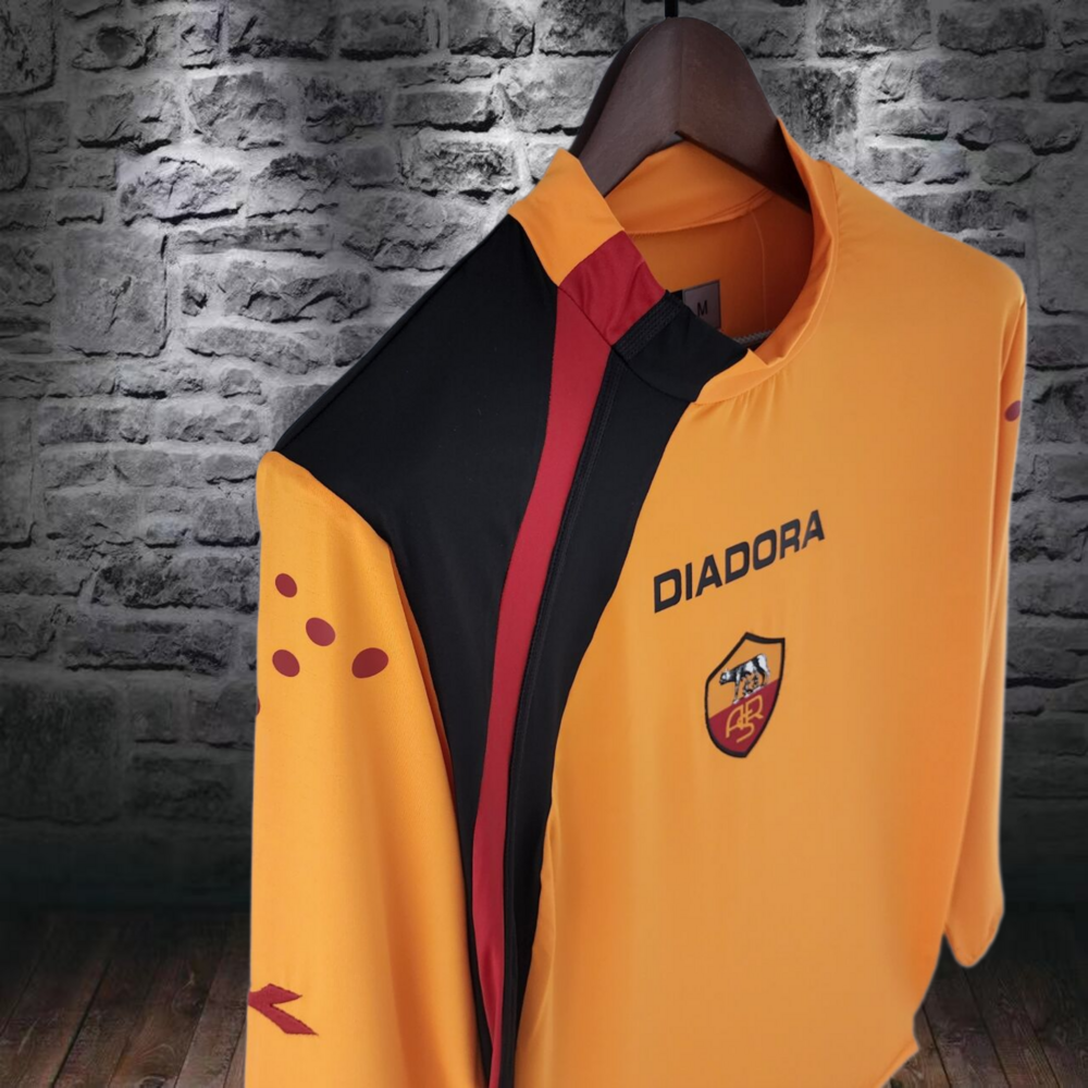 Long Sleeved Retro Roma 05/06 Third Kit