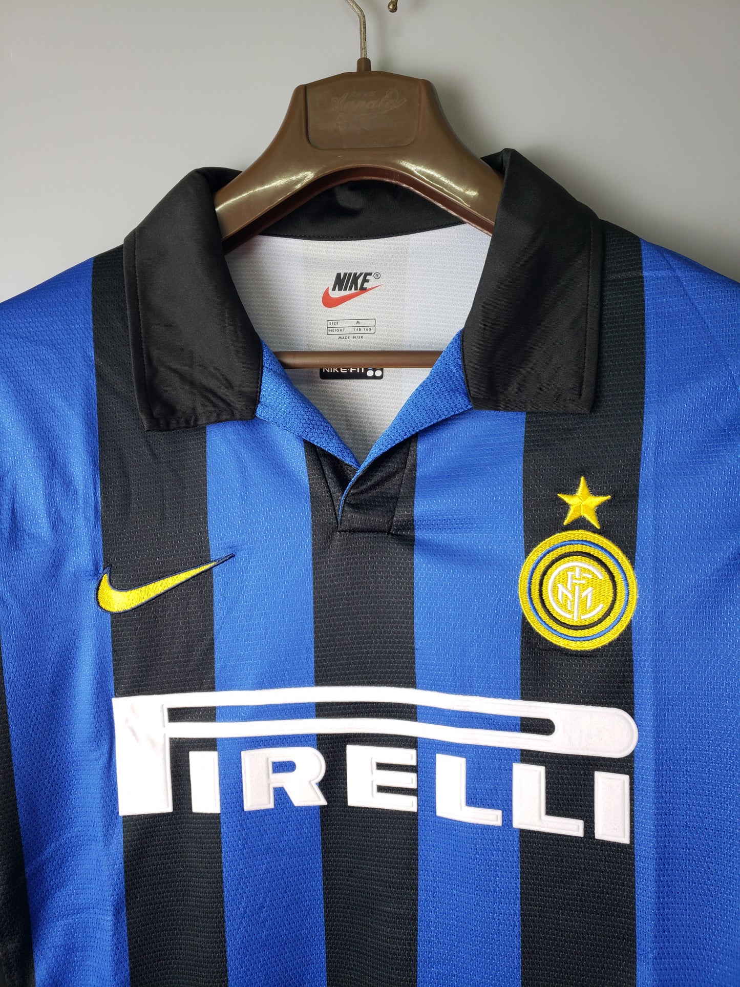 Long Sleeved Retro Inter Milan 98/99 Home Kit