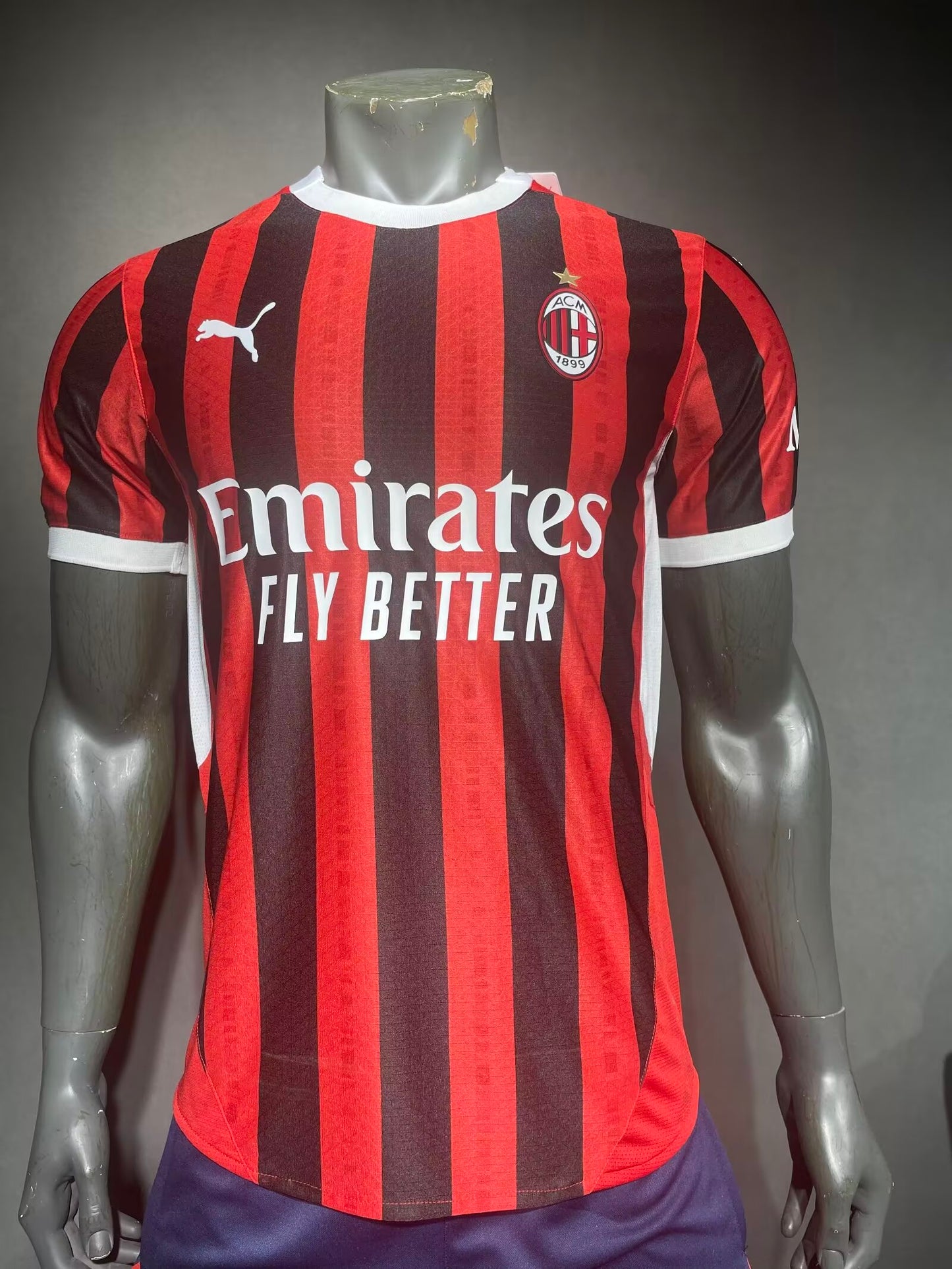 AC Milan 2024-25 Home Kit Player Version
