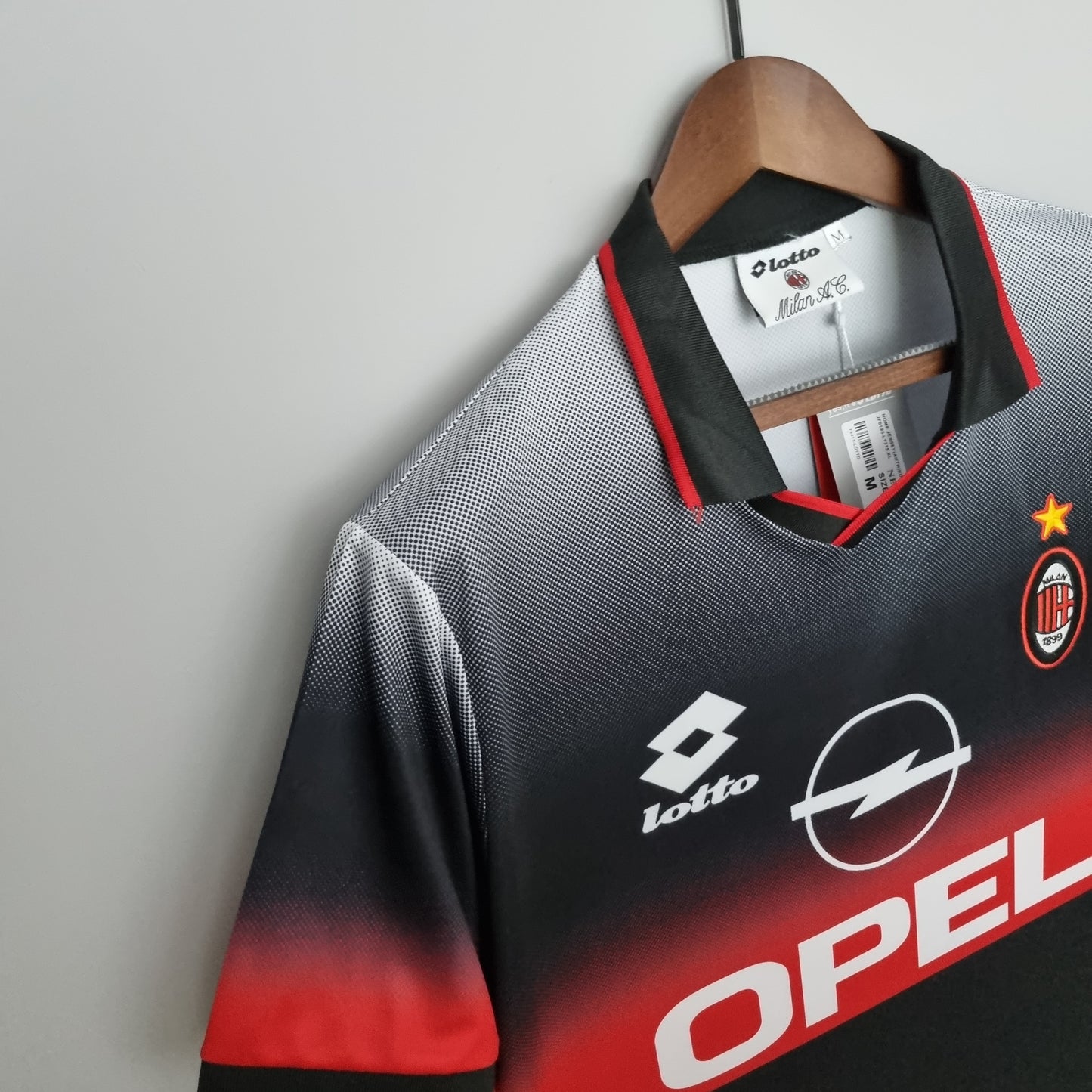 Retro AC Milan 95/96 Training Black Kit