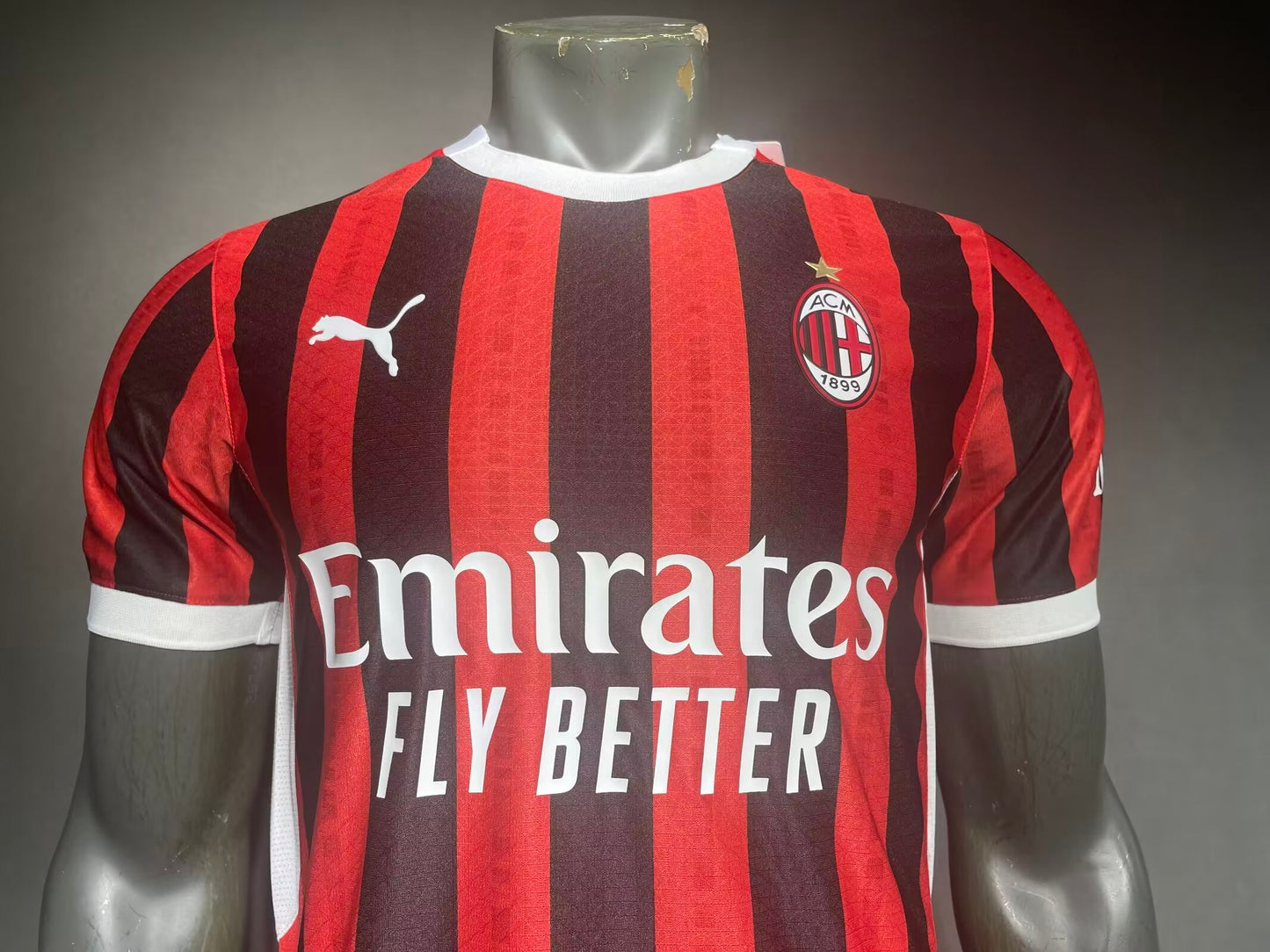 AC Milan 2024-25 Home Kit Player Version