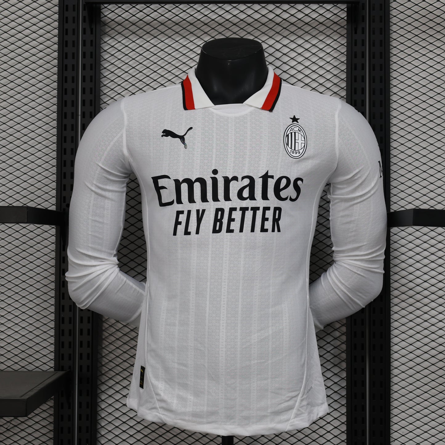 Long Sleeved AC Milan  2024-25 Away Kit Player Version
