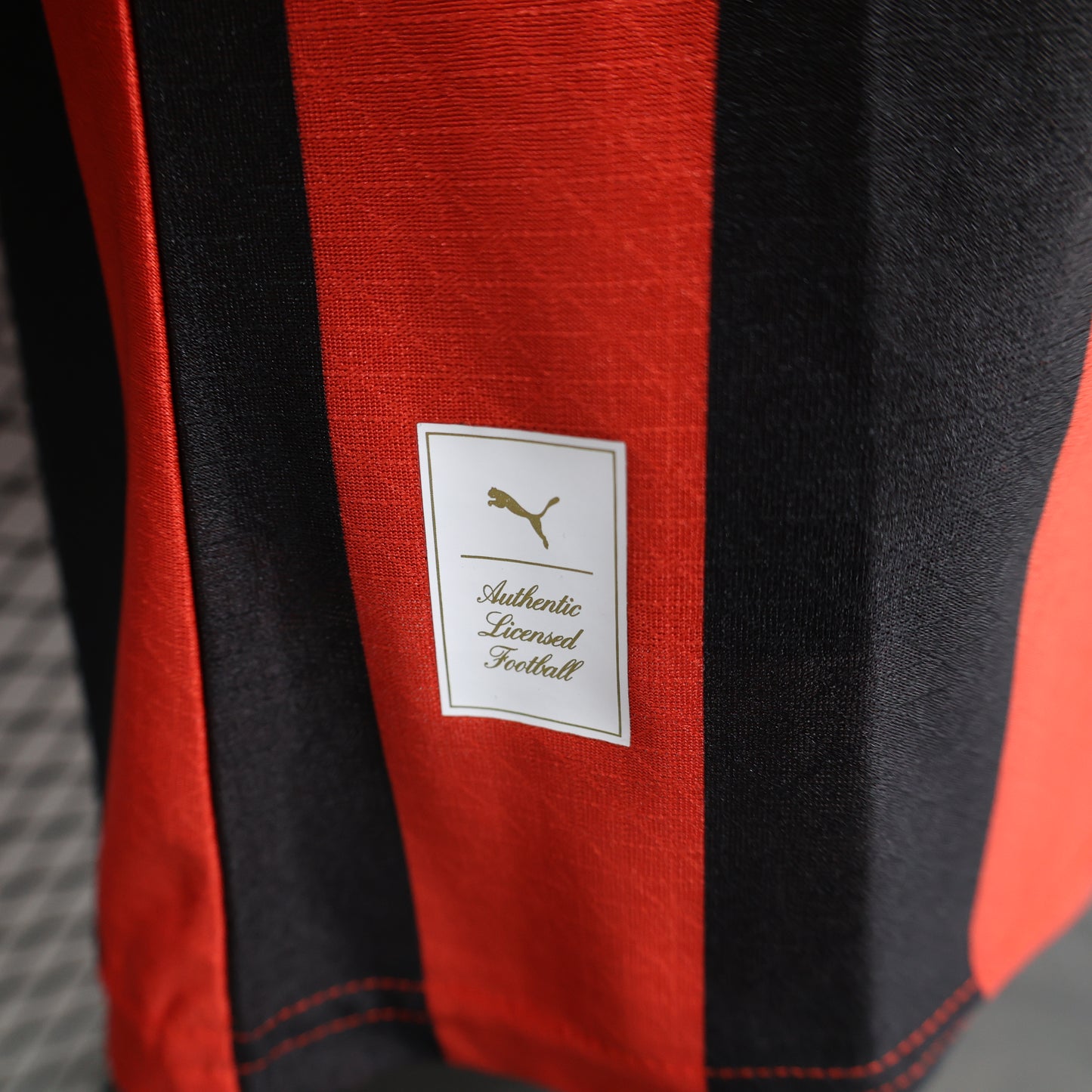 Long Sleeved AC Milan 2024-25 125th Anniversary Home Kit Player Version