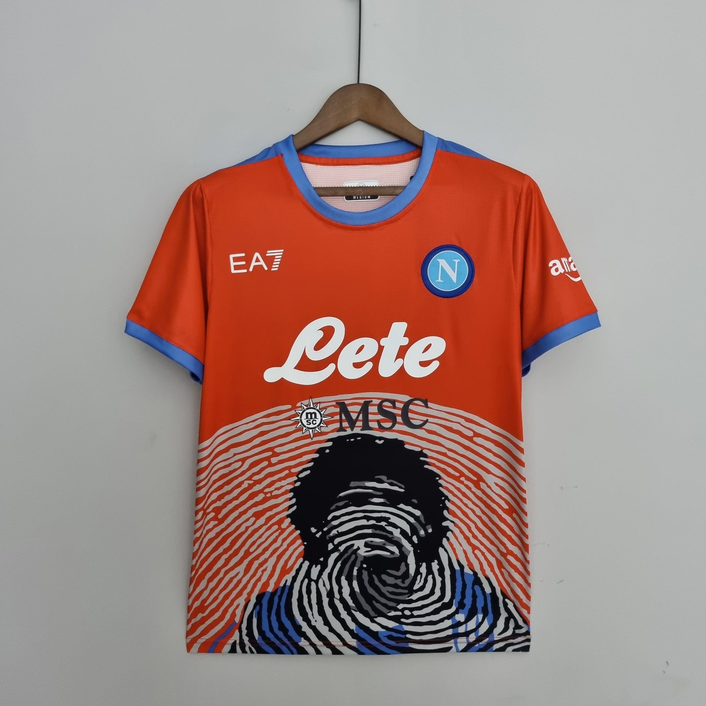 Napoli 22/23 Maradona Special Edition Orange Kit