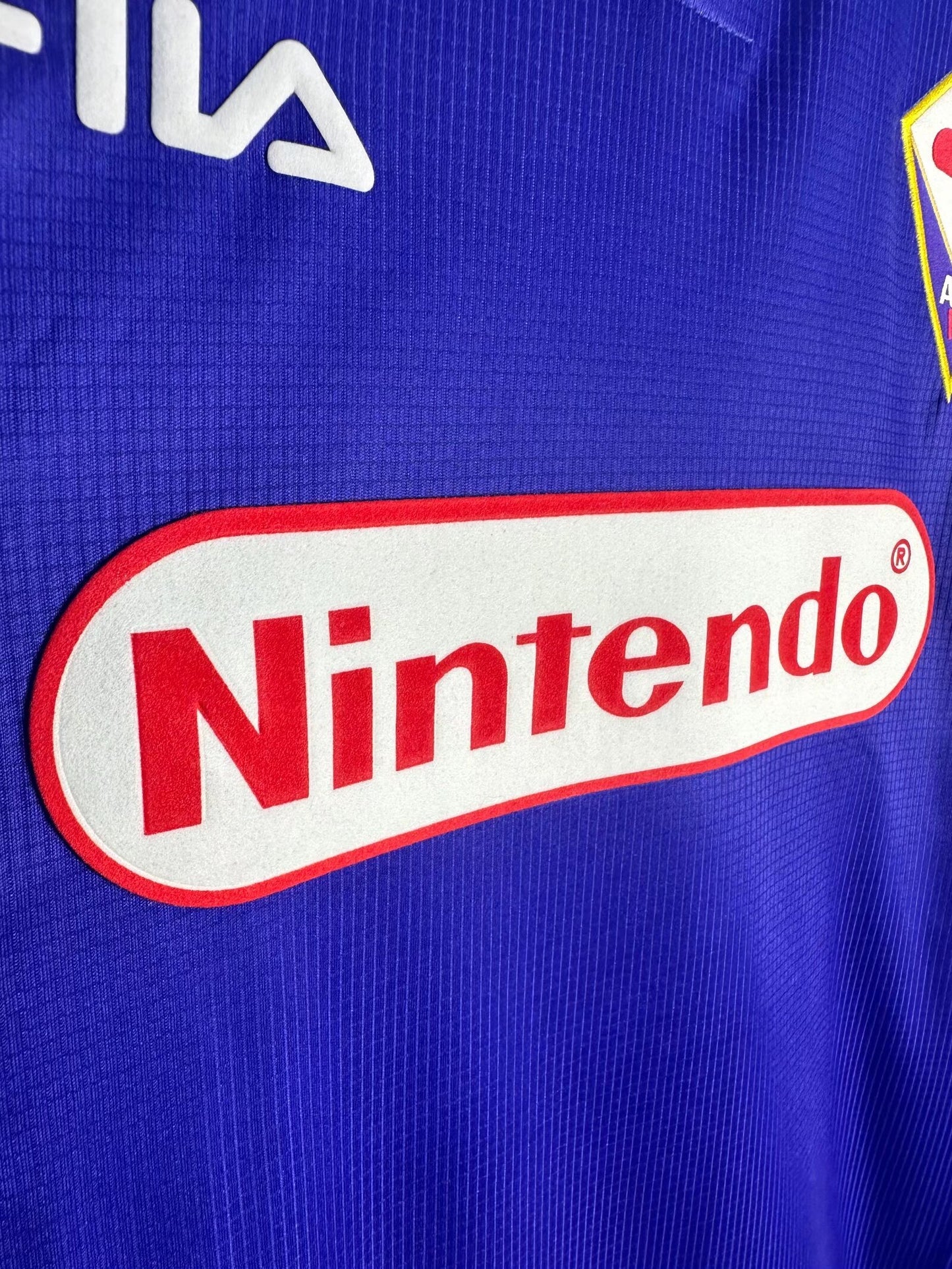 Long Sleeved Retro Fiorentina 1998/99 Home Kit