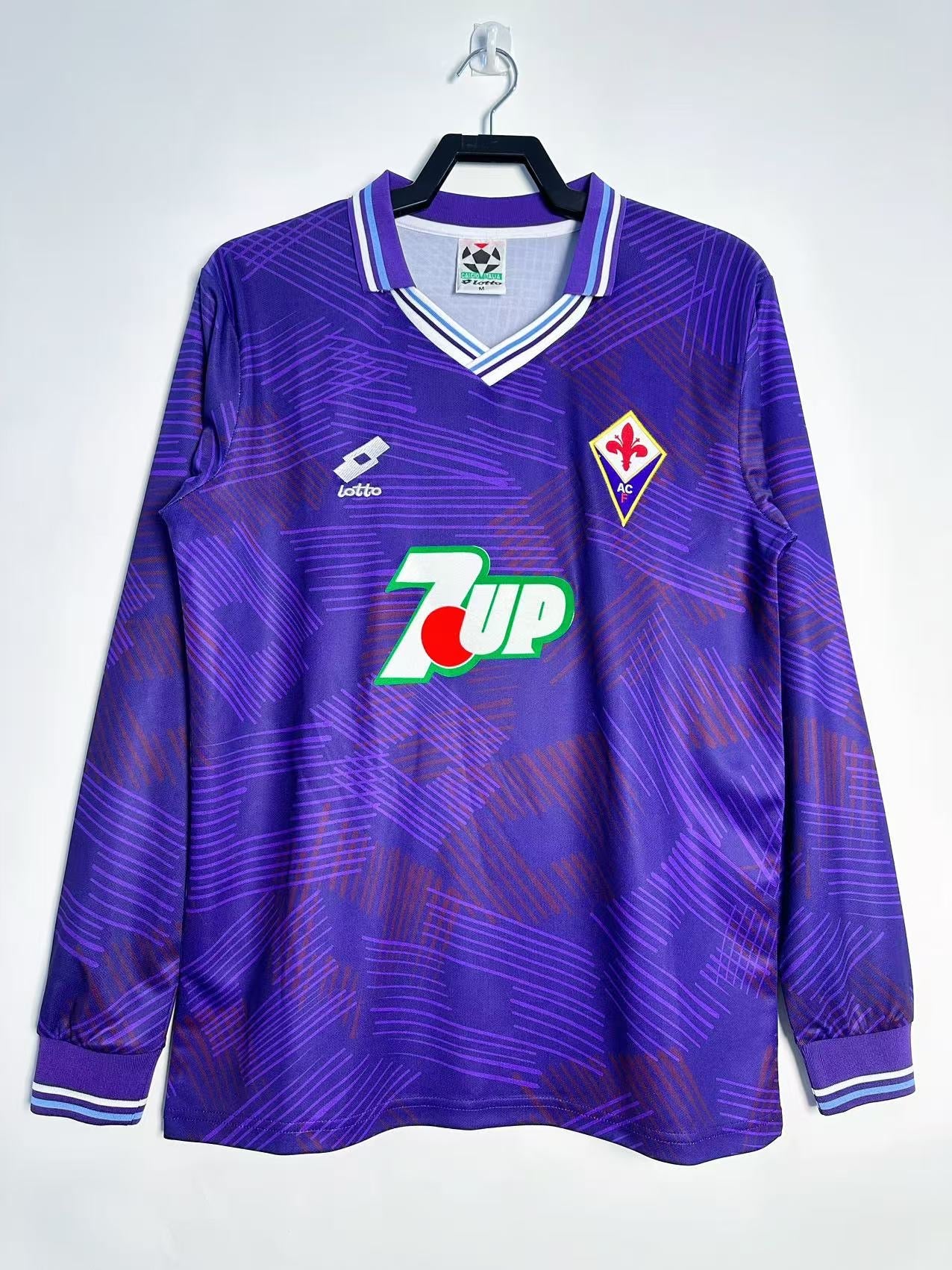 Long Sleeved Retro Fiorentina 1992/93 Home Kit