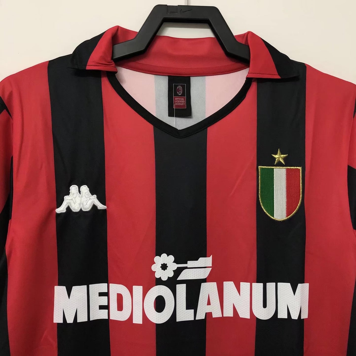Retro AC Milan 1988-89 Home Kit