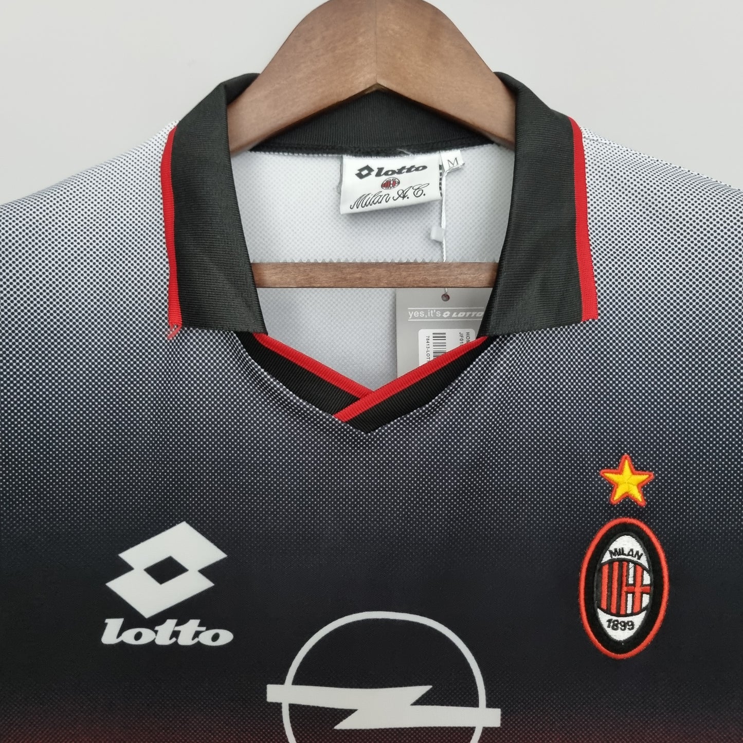 Retro AC Milan 95/96 Training Black Kit