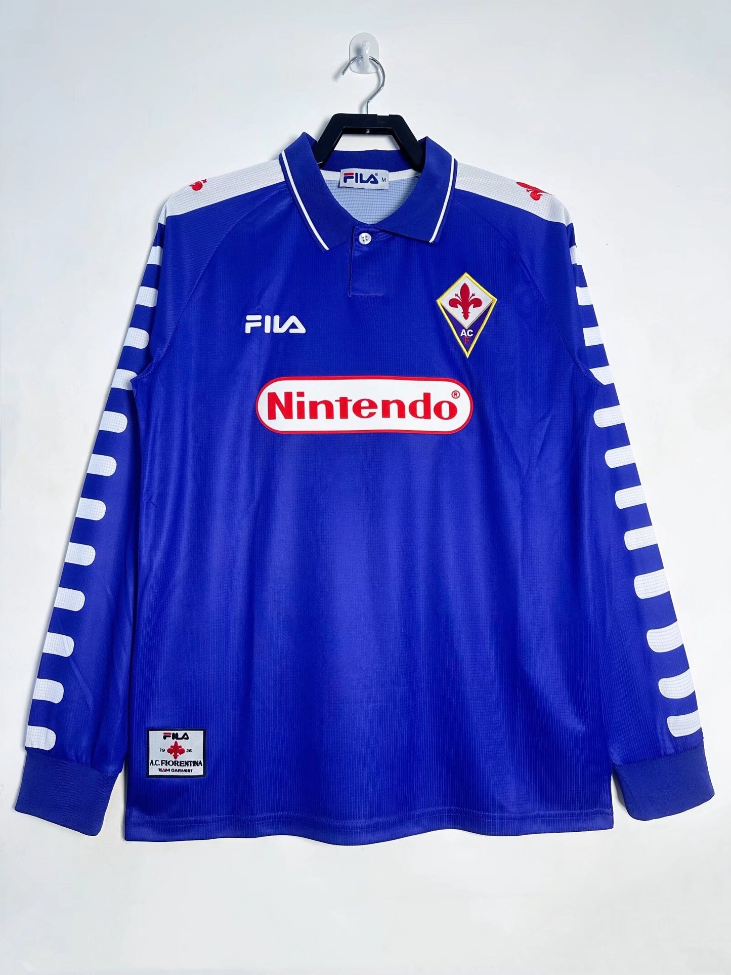 Long Sleeved Retro Fiorentina 1998/99 Home Kit
