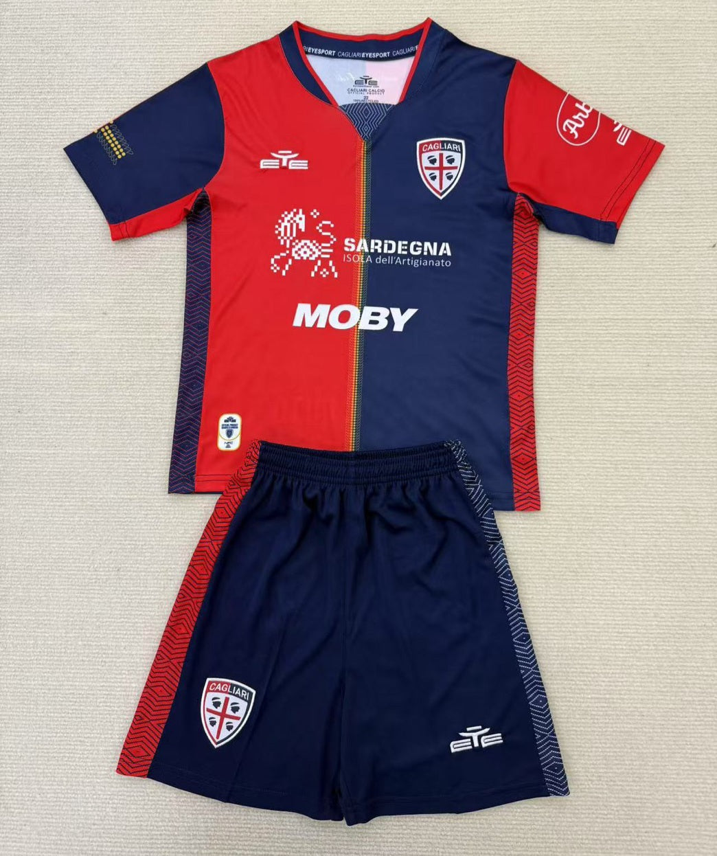 24/25 Cagliari Home Set