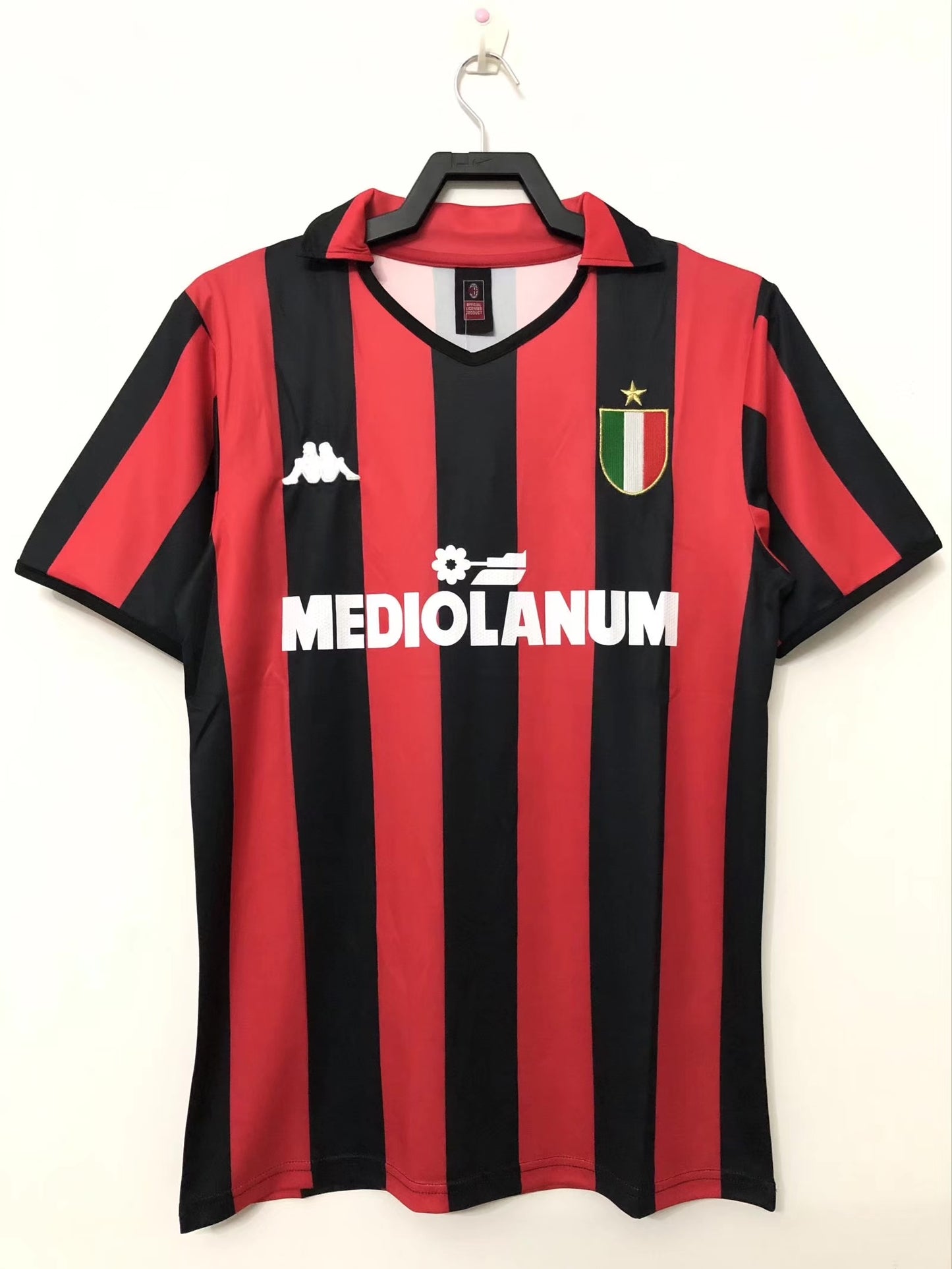 Retro AC Milan 1988-89 Home Kit