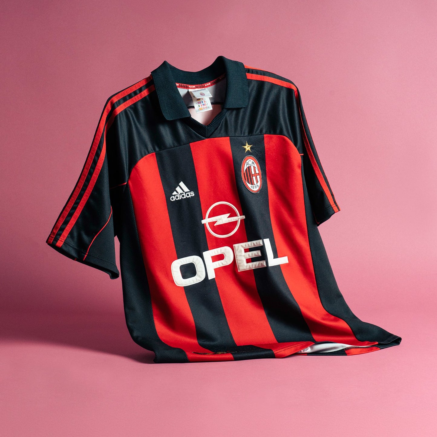 Retro AC Milan 2000-02 Home Kit