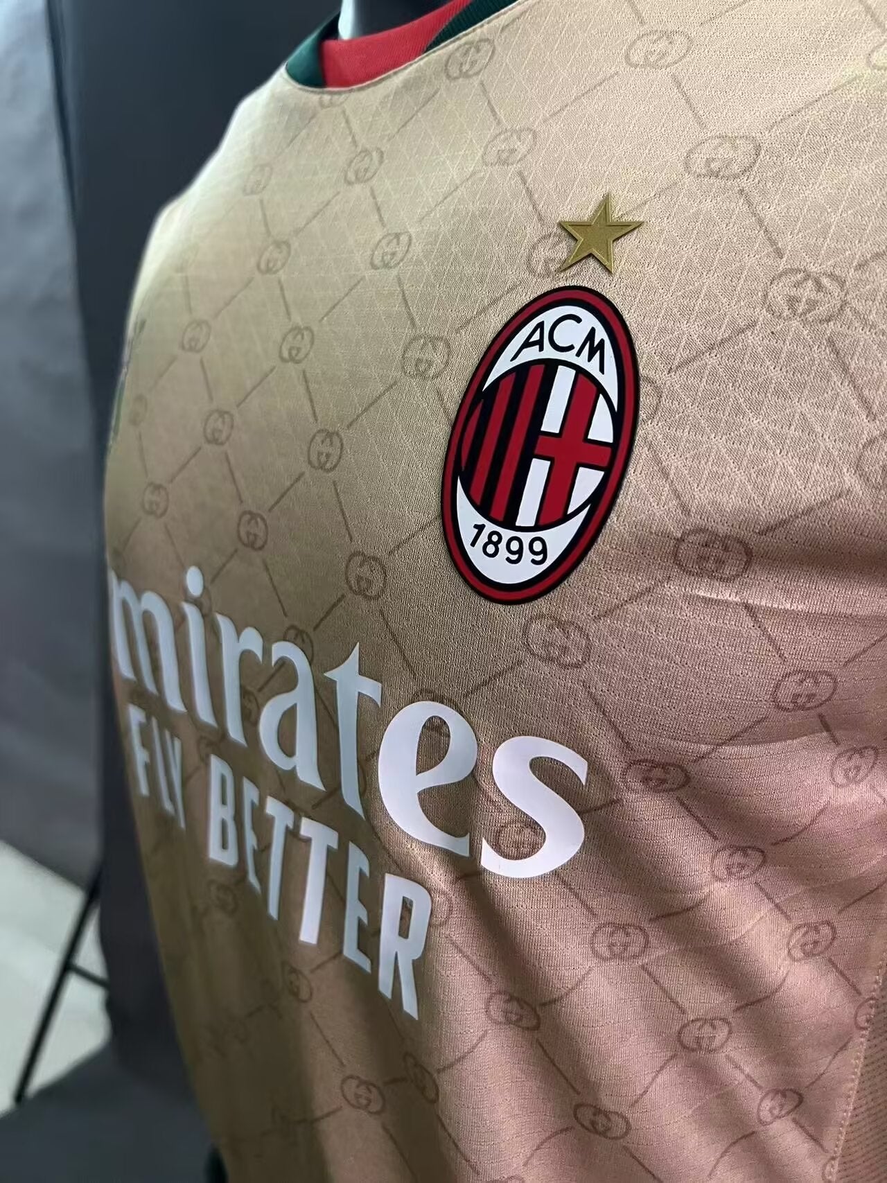 AC Milan 2024-25 Gucci Special Edition Kit Player Version