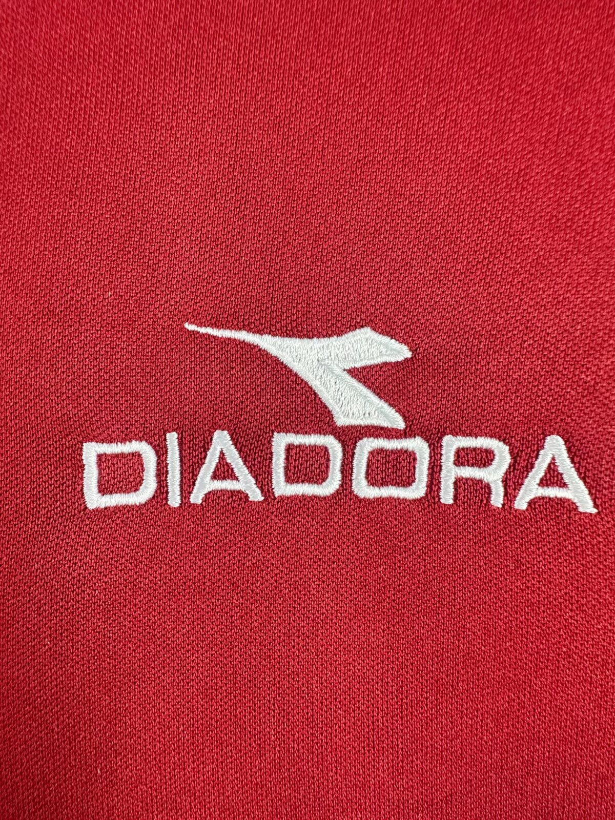 Long Sleeved Retro Roma 1998/99 Home Kit