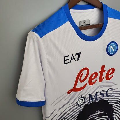 Napoli 22/23 Maradona Special Edition White Kit