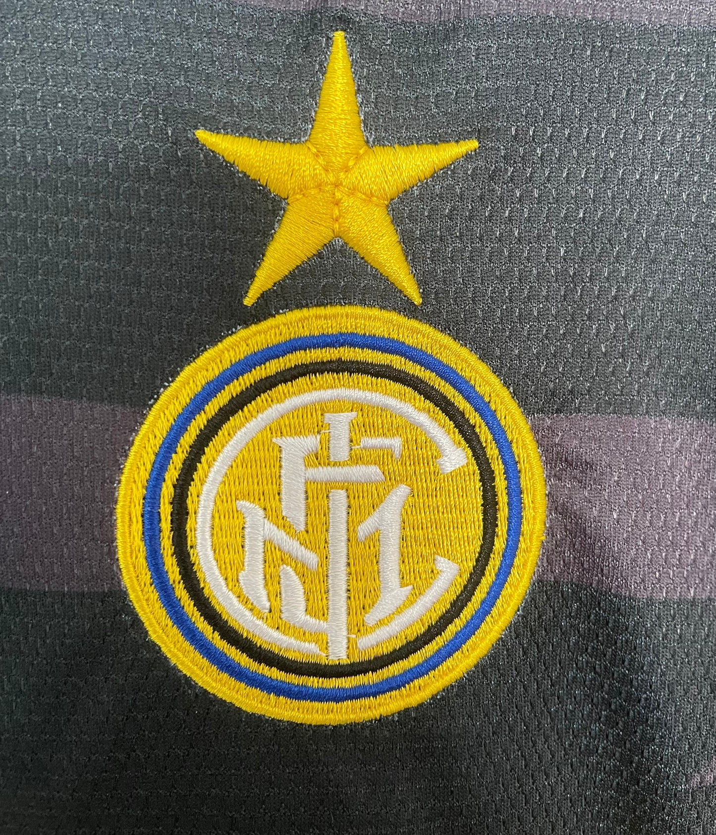 Long Sleeved Retro Inter Milan 1998 UEFA Cup final Kit