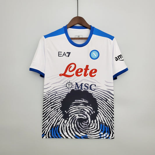 Napoli 22/23 Maradona Special Edition White Kit