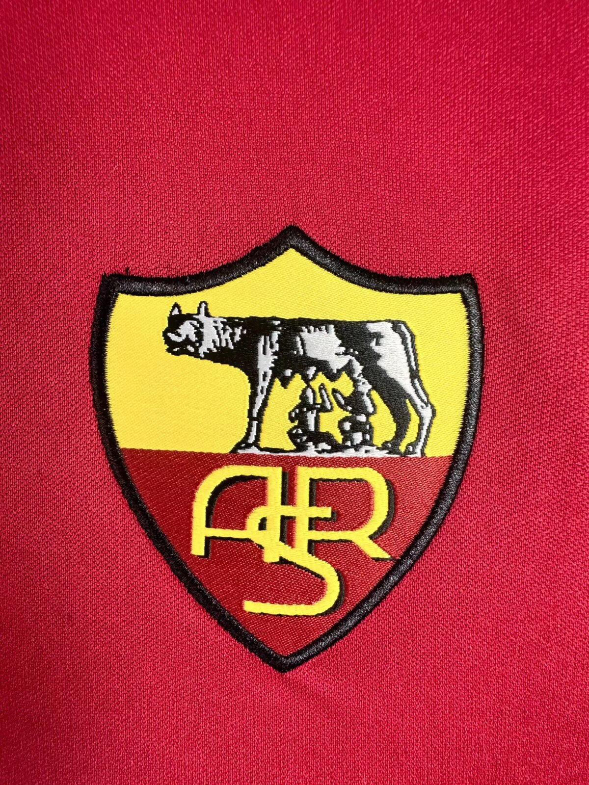 Long Sleeved Retro Roma 1998/99 Home Kit