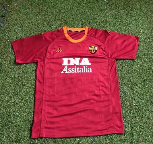Retro Roma 2000/01 Home Kit