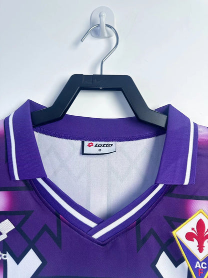Long Sleeved Retro Fiorentina 1992/93 Away Kit
