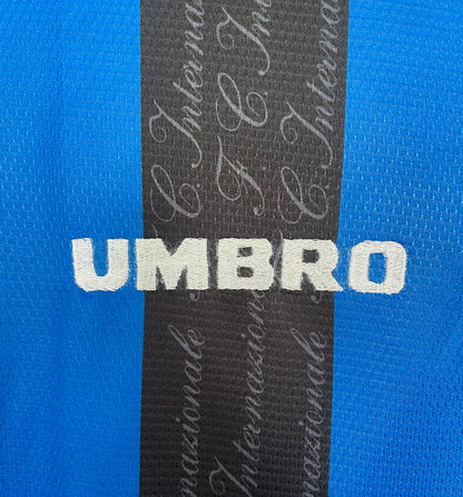 Long Sleeved Retro Inter Milan 97/98 Home Kit