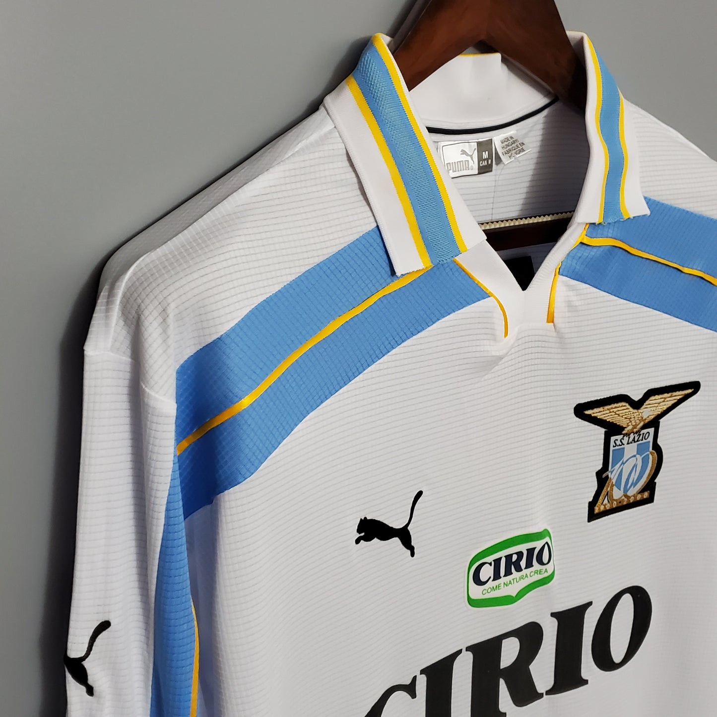 Long Sleeved Retro Lazio 99-00 Centenary Kit