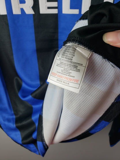Long Sleeved Retro Inter Milan 98/99 Home Kit