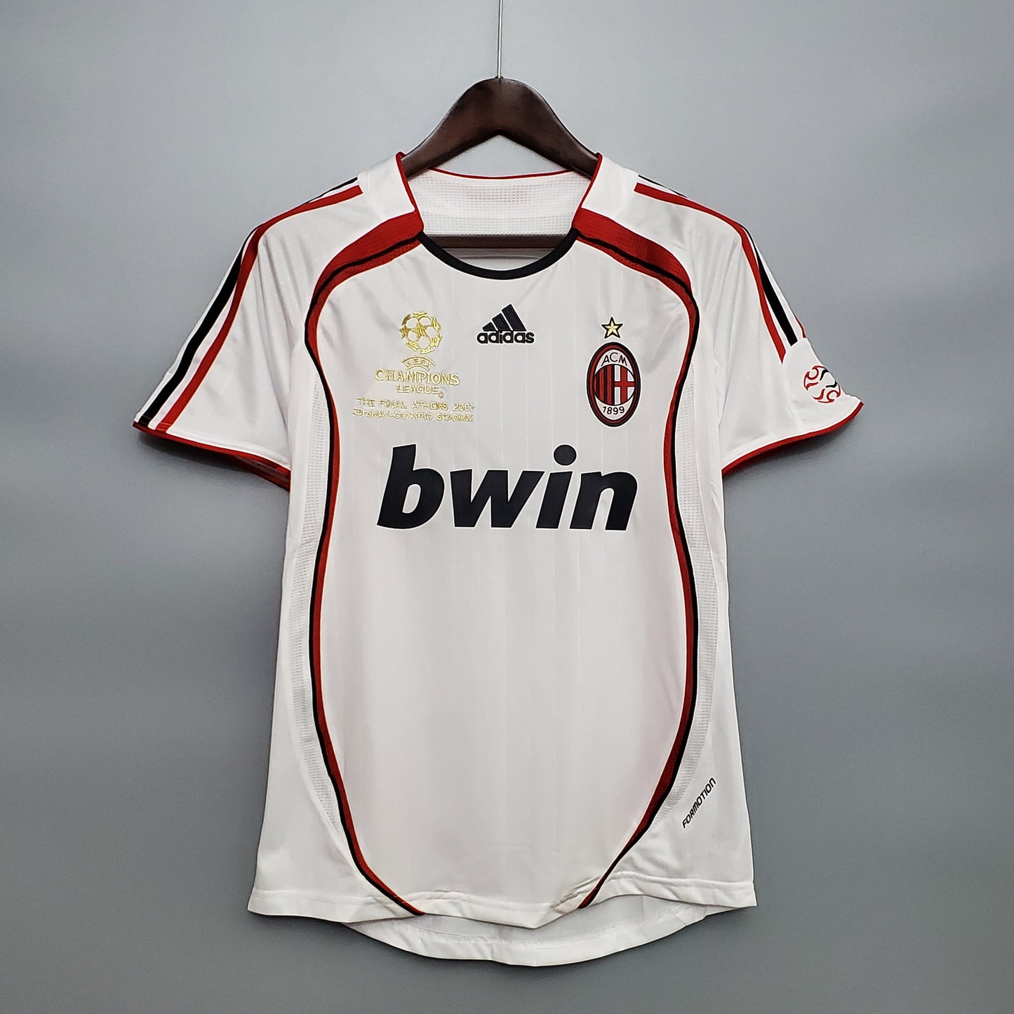 Retro AC Milan 2006-2007 Champions League Final Away Kit