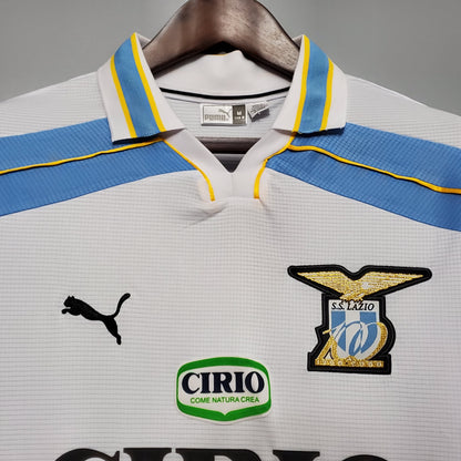Long Sleeved Retro Lazio 99-00 Centenary Kit
