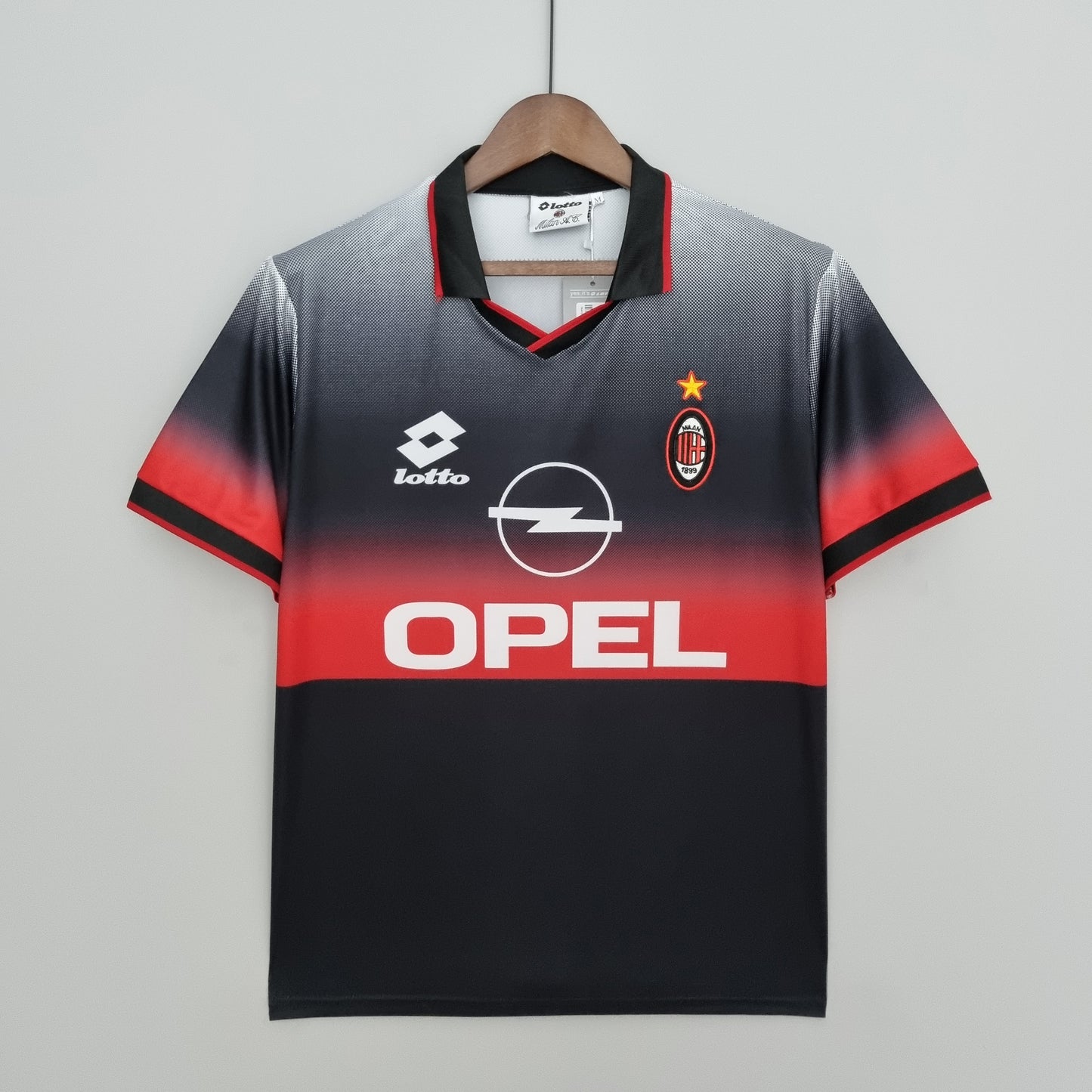Retro AC Milan 95/96 Training Black Kit