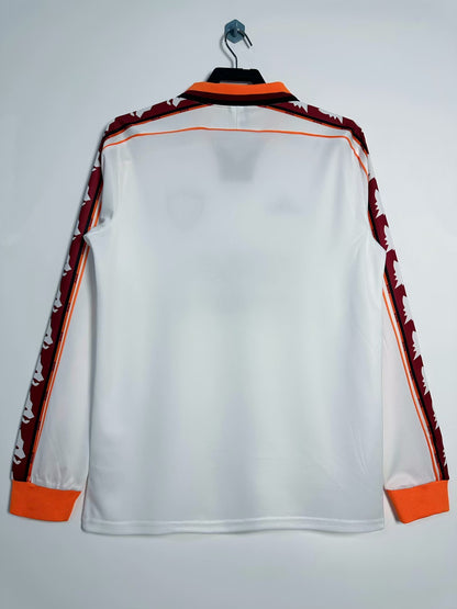 Long Sleeved Retro Roma 1998/99 Away Kit