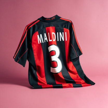 Retro AC Milan 2000-02 Home Kit