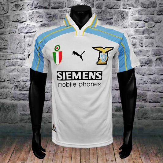 Retro Lazio 2000/01 Centenary Kit