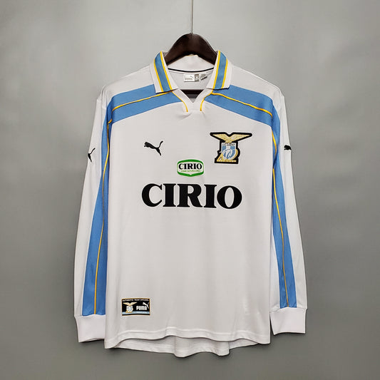 Long Sleeved Retro Lazio 99-00 Centenary Kit