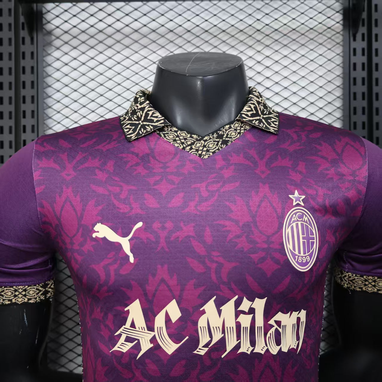 AC Milan 2025/26 Special Edition Purple Kit Player Version