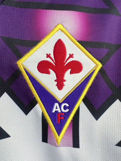 Long Sleeved Retro Fiorentina 1992/93 Away Kit