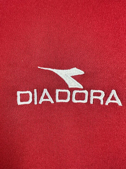 Long Sleeved Retro Roma 1998/99 Home Kit